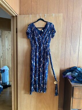 Navy mermaid nursing romper